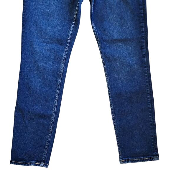 Free Assembly Womens High Rise Skinny Jeans Size 16 Dark Blue Stretch - Picture 4 of 10